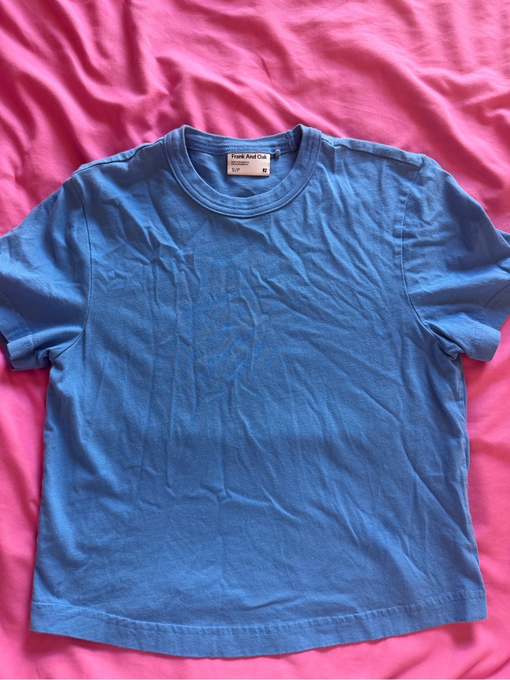 Frank & Oak Cropped T‑Shirt